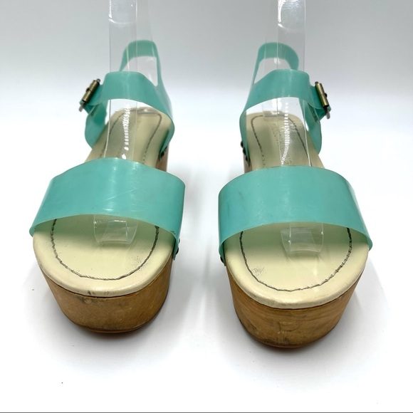 Madison Harding Dorothy clog studded wedges size 7 - Picture 4 of 8